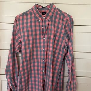 J. Crew Gingham Button Down